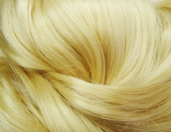 Blond highlight hair texture background — Stock Photo, Image