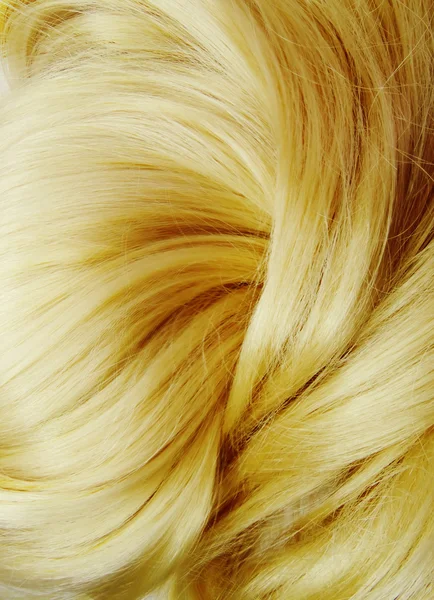 Blond hoogtepunt haar textuur achtergrond — Stockfoto