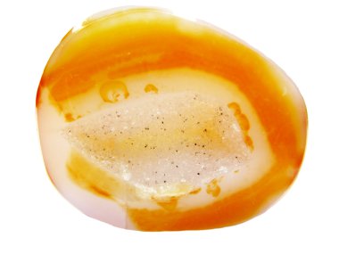 Carnelian kalsedon jeolojik kristal