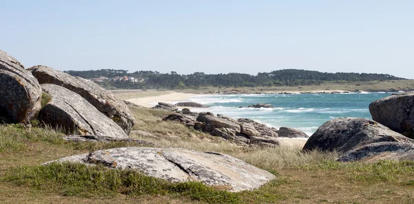 Vista de la costa de la playa — Foto de Stock