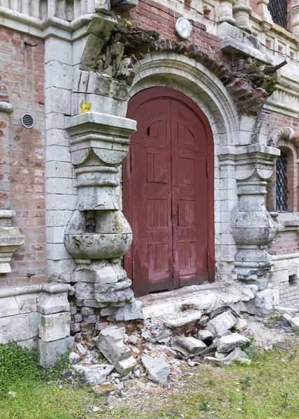 Разрушенный Вход Здание Древнего Портала — стоковое фото