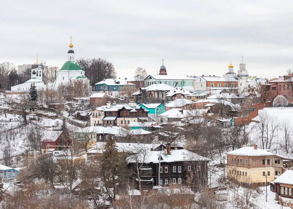 Старый Город Зимой Владимир Россия — стоковое фото