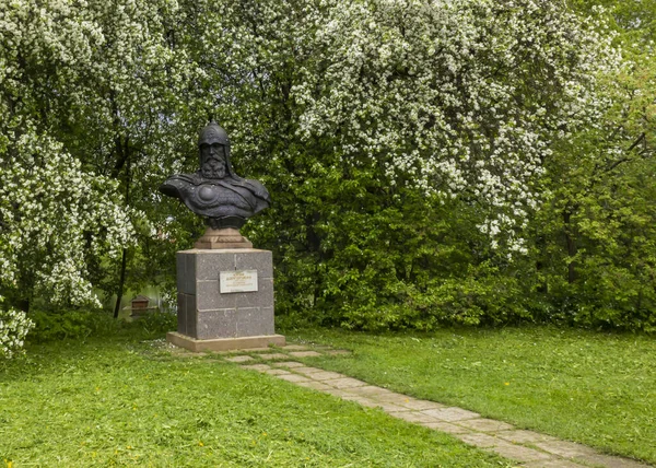 Pereslavl Zalessky Russia May 2015 Bust Ancient Ruler Russia Translation — Stockfoto