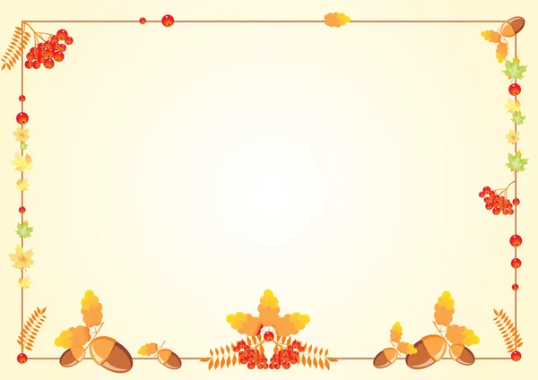 Hintergrund Herbst Stockillustration