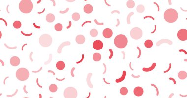 Soyut şekiller, çemberlerden oluşan kusursuz desenli arka plan. Süs, hediye paketleme kağıdı olarak kullanılabilir.,