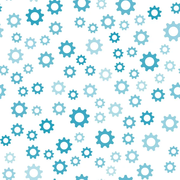 Getriebe Nahtlose Muster Maschinentechnik Zahnrad Hintergrund Ornament Kann Für Geschenkpapier — Stockvektor