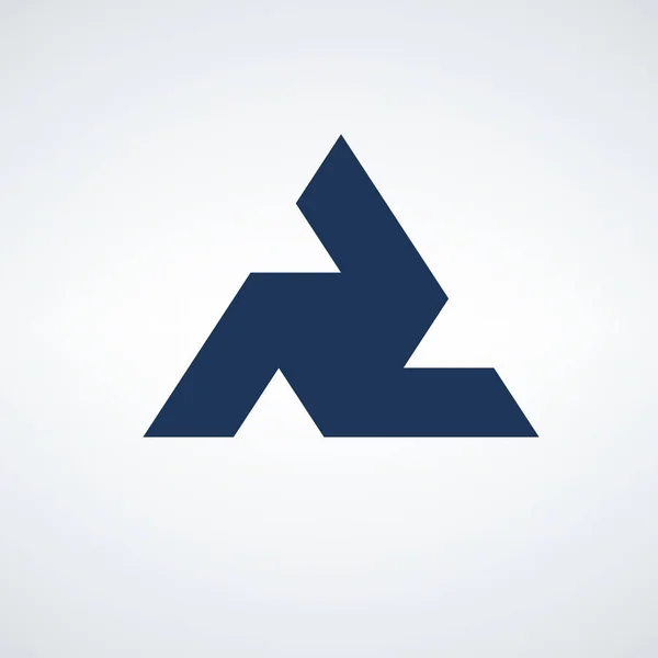Drievuldigheid Driehoek Vector Logo Template Eenheid Partnerschap Voorraadvectorillustratie Geïsoleerd — Stockvector