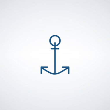 İnce kaplama sunucusu Simge. Stok vektör çizimi izole edildi