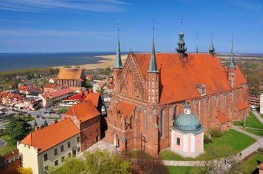 Frombork Cathedral in Frombork, Warmian-Masurian Voivodeship, Poland.