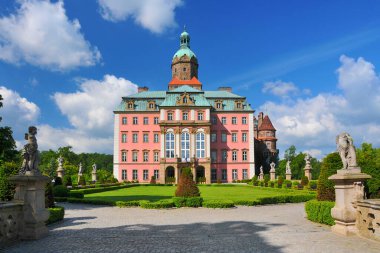 Ksiaz - castle in Walbrzych in Lower Silesian Voivodeship, Poland.