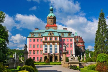 Ksiaz - castle in Walbrzych in Lower Silesian Voivodeship, Poland.