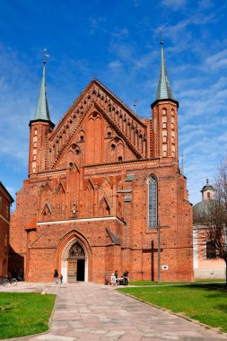 Frombork Cathedral in Frombork, Warmian-Masurian Voivodeship, Poland.