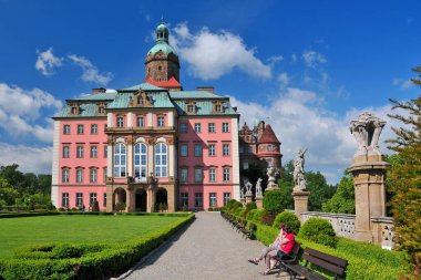 Ksiaz - castle in Walbrzych in Lower Silesian Voivodeship, Poland.