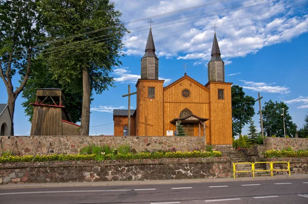 Holy Heart Jesus Church Jeleniewo Podlaskie Voivodeship — 图库照片