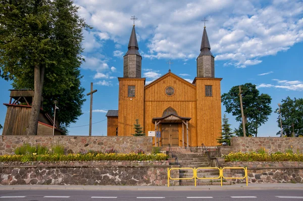 Holy Heart Jesus Church Jeleniewo Podlaskie Voivodeship — 图库照片