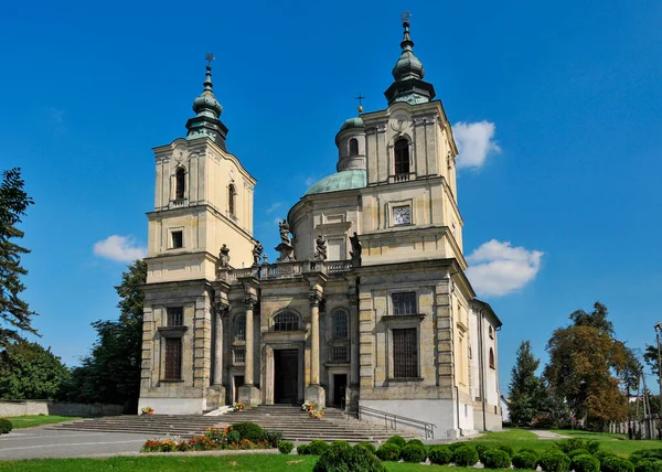 Collegiate Church Josef Founded 1637 Ossoliski Klimontow Swietokrzyskie Voivodeship Poland — Fotografia de Stock