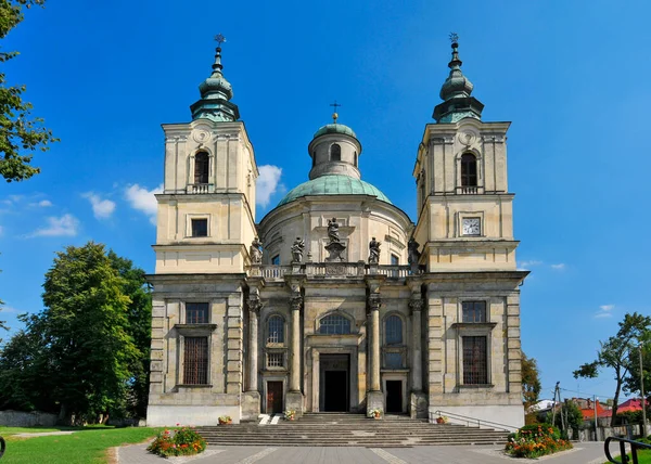 Collegiate Church Josef Founded 1637 Ossolinski Klimontw Swietokrzyskie Voivodeship Poland — 스톡 사진