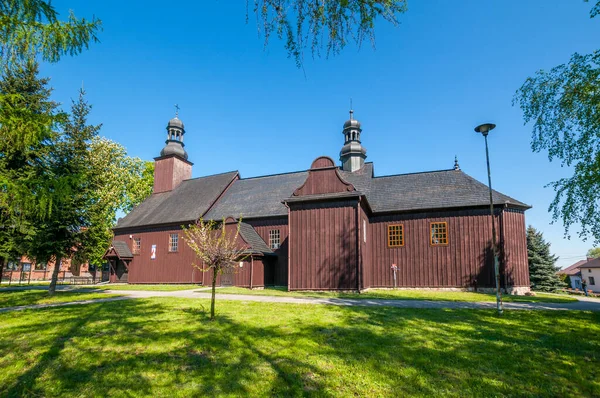 Wooden Church 1776 Grzegorzew Greater Poland Voivodeship — Zdjęcie stockowe