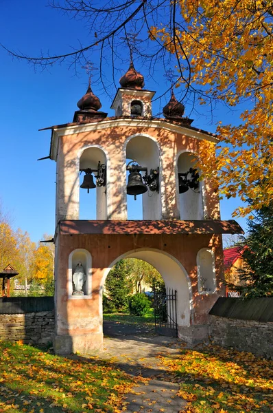 Losie Village Lesser Poland Voivodeship Poland Belfry — 图库照片