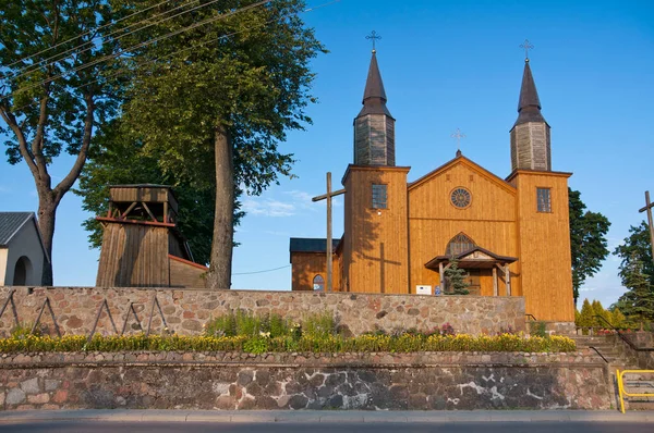 Holy Heart Jesus Church Jeleniewo Podlaskie Voivodeship — 图库照片