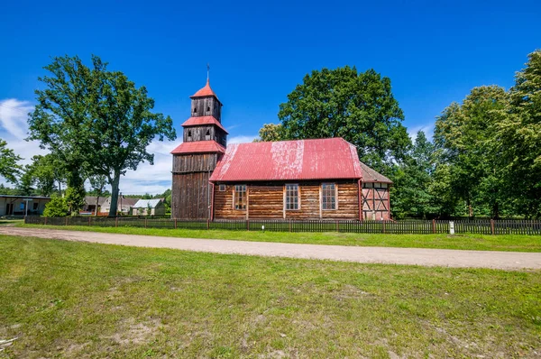 Church of the Holy Heart of Jesus in Dzierzazno Male, village in Greater Poland voivodeship. Poland