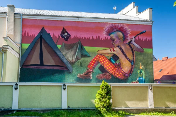 Mural Jarocin Greater Poland Voivodeship Poland — Stockfoto