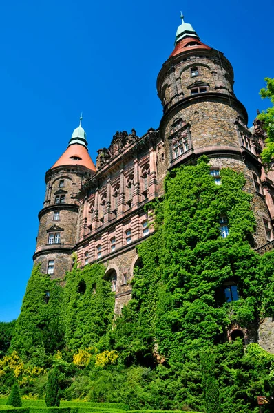 Ksiaz Castle Walbrzych Lower Silesian Voivodeship Poland — Stockfoto