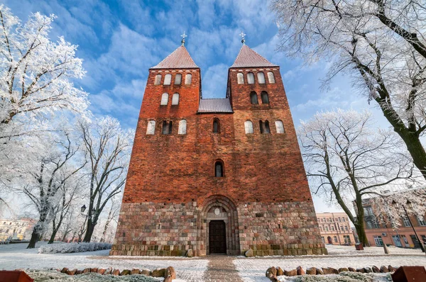 Romanesque Church Blessed Virgin Mary Basilica Minor Inowroclaw Kuyavian Pomeranian — Photo