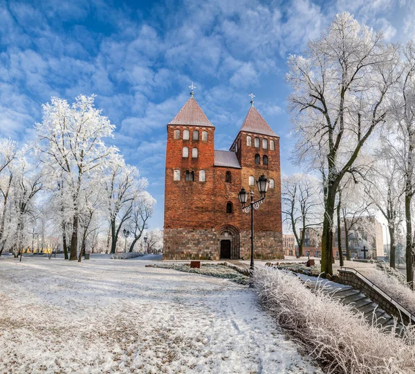 Romanesque Church of the Blessed Virgin Mary - Basilica Minor. Inowroclaw, Kuyavian-Pomeranian Voivodeship, Poland