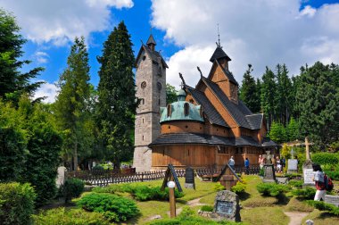 Vang stave church, Karpacz, Lower Silesian Voivodeship, Poland.
