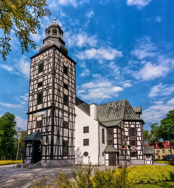 Εκκλησία Του Αγίου Αντρέι Μπομπόλα Milicz Κάτω Silesian Voivodeship Πολωνία — Φωτογραφία Αρχείου