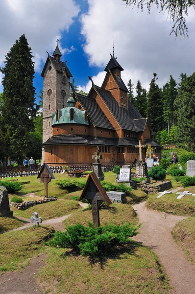 Vang Stave Church Karpacz Lower Silesian Voivodeship Poland — Stockfoto