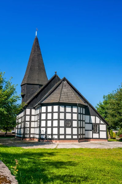 Wooden Church Holy Trinity Polnica Pomeranian Voivodeship Poland —  Fotos de Stock