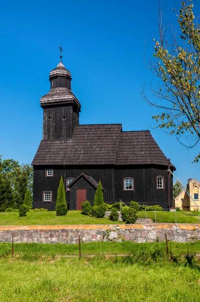 Εκκλησία Του Αγίου Ιακώβου Του Αποστόλου Κρέπσκ Pomeranian Voivodeship Πολωνία — Φωτογραφία Αρχείου