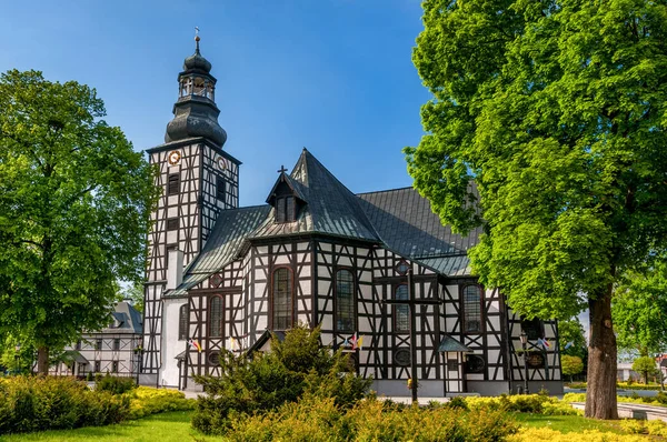 Εκκλησία Του Αγίου Αντρέι Μπομπόλα Milicz Κάτω Silesian Voivodeship Πολωνία — Φωτογραφία Αρχείου