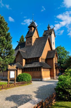 Vang stave church, Karpacz, Lower Silesian Voivodeship, Poland.