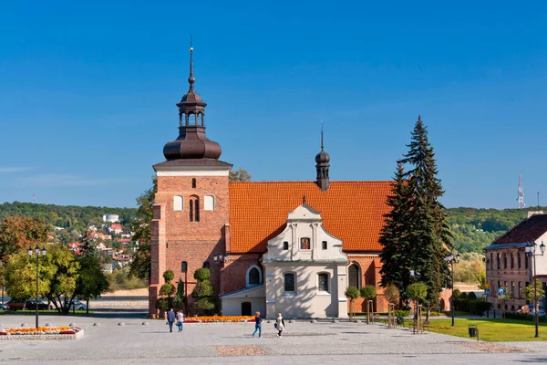 Gothic Church John Baptist Wloclawek Kuyavian Pomeranian Voivodeship Poland — 스톡 사진