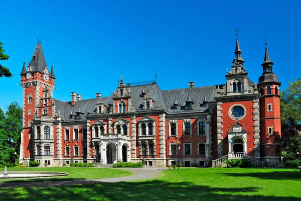 Ballestrem Palace Plawniowice Silesian Voivodeship Poland — Zdjęcie stockowe