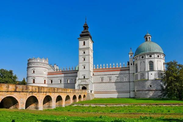 Castle in Krasiczyn, big village in Subcarpathian Voivodeship, Poland.