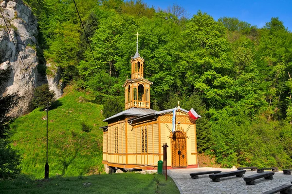 Wooden Chapel of St. Joseph the Worker. Ojcow, Lesser Poland Voivodeship, Poland