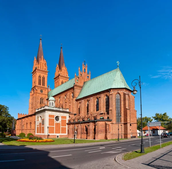 Cathedral Basilica Assumption Blessed Virgin Mary Wloclawek Kuyavian Pomeranian Voivodeship — Photo