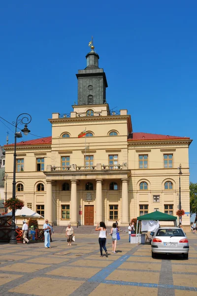 New Town Hall in Lublin, Lublin Voivodeship, Poland.