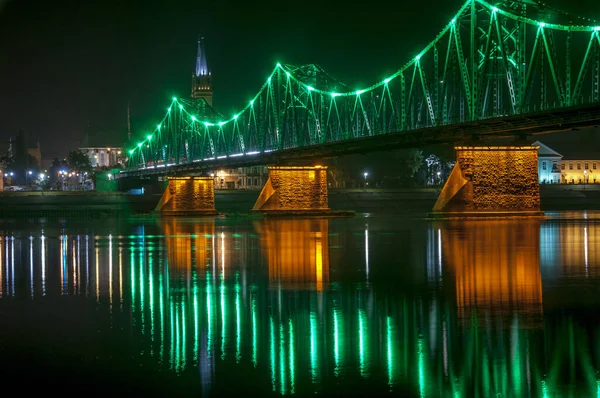 Bridge Edward Smigy Rydz Wloclawek Kuyavian Pomeranian Voivodeship Poland — Zdjęcie stockowe