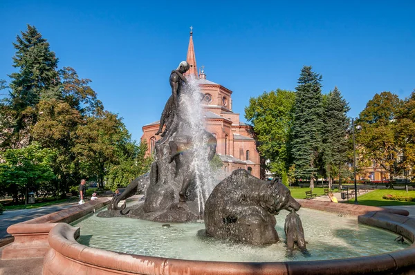 Deluge Fountain Bydgoszcz Kuyavian Pomeranian Voivodeship Poland — ストック写真
