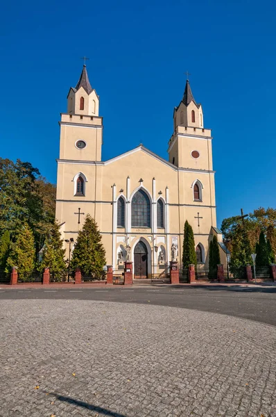 Iglesia Todos Los Santos San Estanislao Wiskitki Voivodato Masoviano Polonia —  Fotos de Stock