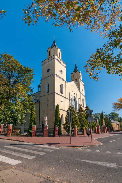 Iglesia Todos Los Santos San Estanislao Wiskitki Voivodato Masoviano Polonia —  Fotos de Stock