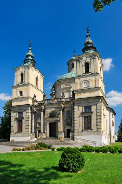 Collegiate Church Josef Founded 1637 Ossoliski Klimontw Swietokrzyskie Voivodeship Poland — Stock Photo, Image