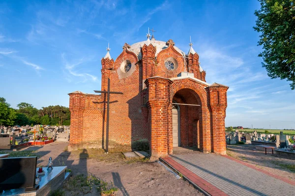 Begraafplaats Kapel Uit 1730 Zbiersk Woiwodschap Groot Polen Polen — Stockfoto