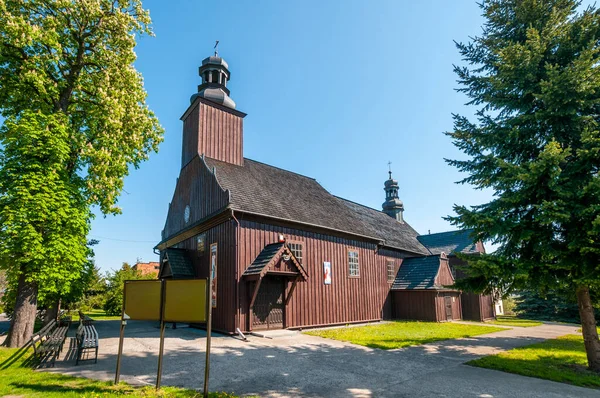 Wooden Church 1776 Grzegorzew Greater Poland Voivodeship — 图库照片