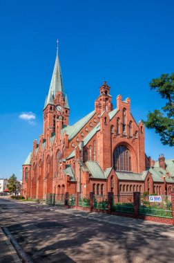 Aziz Andrew Bobola Kilisesi. Bydgoszcz, Kuyavian-Pomeranya Voyvodeship, Polonya.